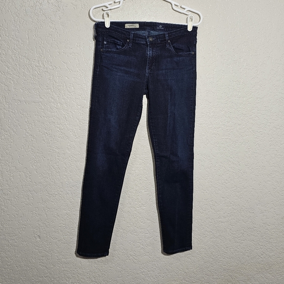 AG Adriano Goldschmied The Stevie Ankle Slim Straight Ankle Jeans